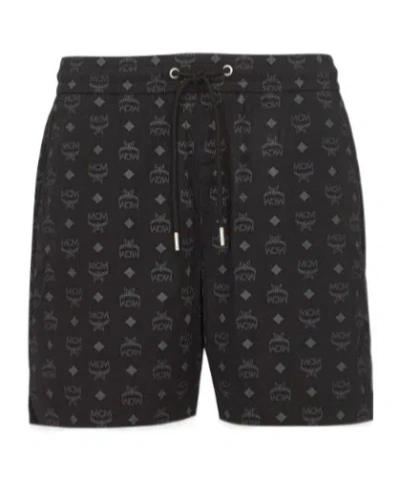 MCM MONOGRAM PRINT SHORTS