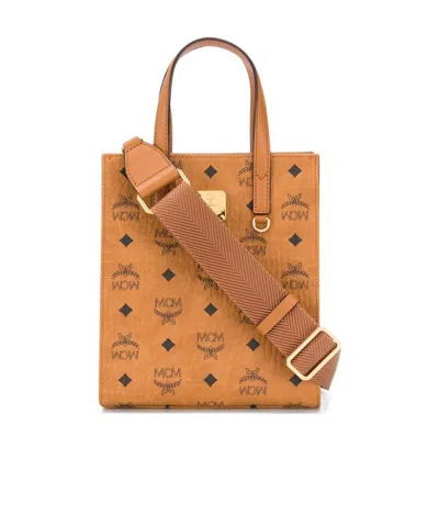 MCM MONOGRAM PRINT TOTE BAG
