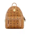 Mcm Monogram Printed Zipped Backpack