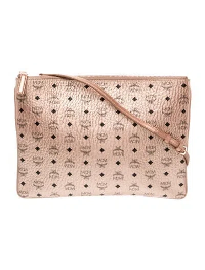 Pre-owned Mcm Monogram Shoulder Bag W/ Tags
