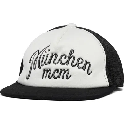 Munchen Ponte Cap In Black from MCM