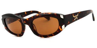 Mcm Mw0006 52j Women's Sunglasses Tortoiseshell Size 53 In Brown