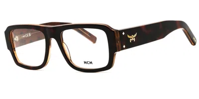 Mcm Mw5002 056 Men's Glasses Tortoiseshell Size 53 - Free Lenses - Blue Light Block Available In Brown