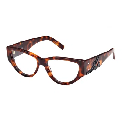 Mcm Mw5004 Tortoiseshell Acetate Eyeglasses In Brown