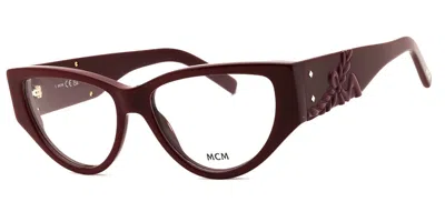 Mcm Mw5004 069 Occhiali Da Vista Borgogna Per Donna (solo Montatura) In Burgundy