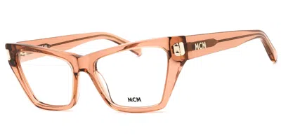Mcm Mw5005 072 Women's Glasses Pink Size 53 - Free Lenses - Blue Light Block Available In Neutral