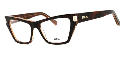 Mcm Mw5005 056 Women's Glasses Tortoiseshell Size 53 - Free Lenses - Blue Light Block Available In Brown