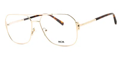 Mcm Mw5007 032 Men's Glasses Gold Size 57 - Free Lenses - Blue Light Block Available In Multi
