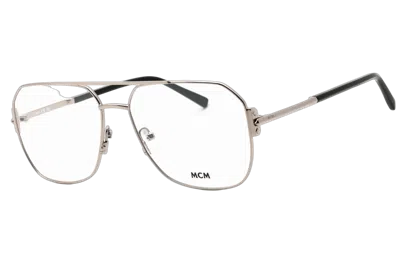 Mcm Mw5007014 Aviator Metal Eyeglasses In Silver