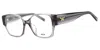 Mcm Rectangular Women's Eyeglasses Mw5009-d In Gray