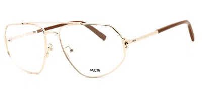 Mcm Mw5014-h 032 Men's Glasses Gold Size 58 - Free Lenses - Blue Light Block Available