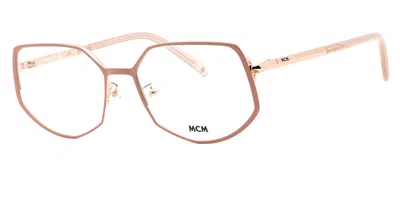 Mcm Mw5015-h 073 Women's Glasses Pink Size 54 - Free Lenses - Blue Light Block Available In Gold