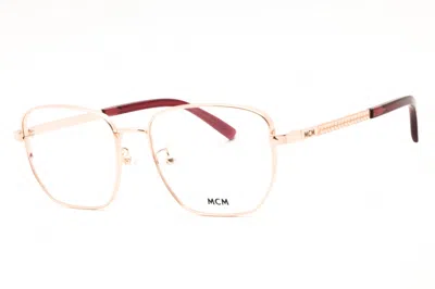Mcm Mw5021-h 028 Shiny Rose Gold 53mm In Burgundy
