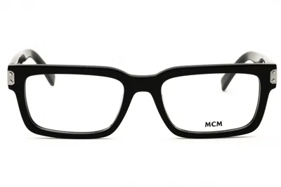 Mcm Mw5027 Eyeglasses In Shiny Black/clear Demo Lens