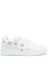 Mcm Terrain Sneakers In Printed Canvas