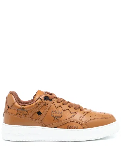 MCM NEO TERRAIN LO CANVAS SNEAKERS