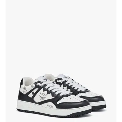 MCM NEO TERRAIN LO SNEAKERS IN VISETOS LEATHER MIX