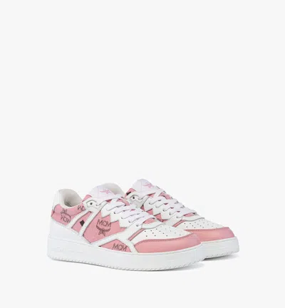 Mcm Neo Terrain Sneakers In Visetos Leather Mix In Multi