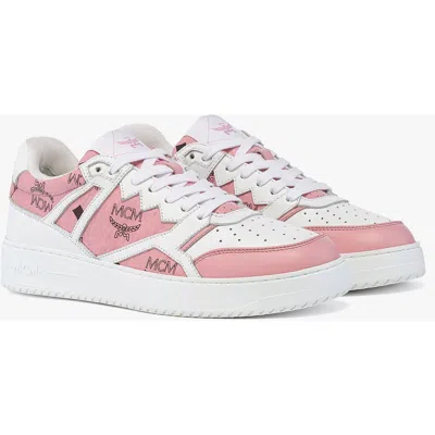 Mcm Neo Terrain Sneakers In Visetos Leather Mix In Multi