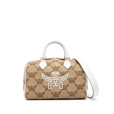 Mcm Neutral Tote Bags