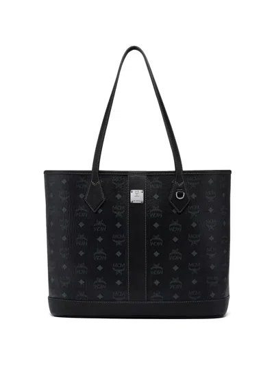 Mcm New Liz Monogram-print Tote Bag In Pattern