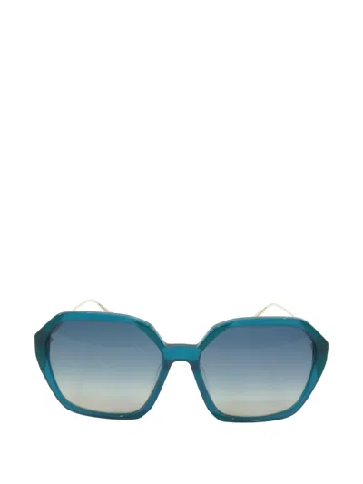 Mcm Octagon Sunglasses In Blue