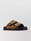 Mcm Sandals In Visetos In Printed