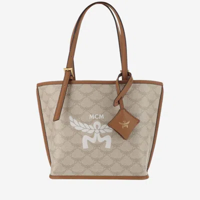 Mcm Orange Mini Himmel Tote