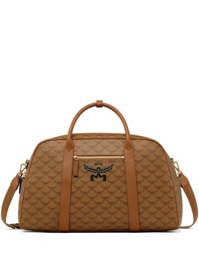 Mcm Ottomar Duffle Bag In Brown