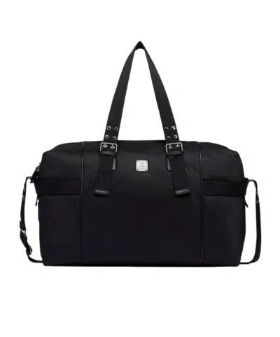 Mcm Ottomar Nova Weekender Bag In Monogram Econyl In Pattern
