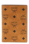 Mcm Ottomar Passport Holder In Visetos In Brown