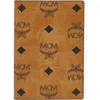 Mcm Ottomar Passport Holder In Cognac