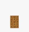 Mcm Ottomar Passport Holder In Visetos