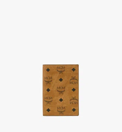 Mcm Ottomar Passport Holder In Visetos