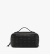 Mcm Ottomar Toiletry Bag In Visetos In Black