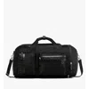 Mcm Ottomar Weekender Backpack In Econyl And Leather In Black