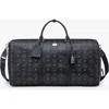Mcm Ottomar Weekender Bag In Black