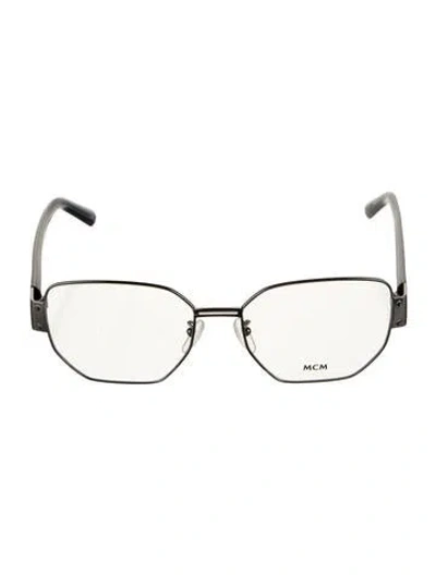 Pre-owned Mcm Oversize Eyeglasses In Blue