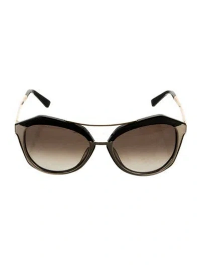 Pre-owned Mcm Oversize Tinted Sunglasses In Multi
