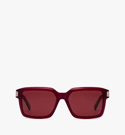 Mcm Oversized Square Sunglasses In Bordeaux