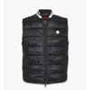 Mcm Packable Down Vest In Econyl In Black