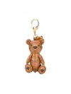 Mcm Park Bear Keyring Charm In Brown