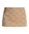 Mcm Pattern Skirt In Nude