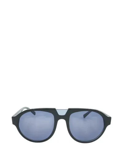 Mcm Pilot-frame Sunglasses In Blue