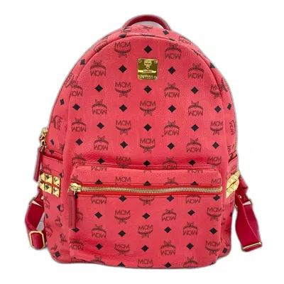 Pre-owned Mcm Pink Backpack ()