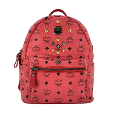 Pre-owned Mcm Pink Backpack ()