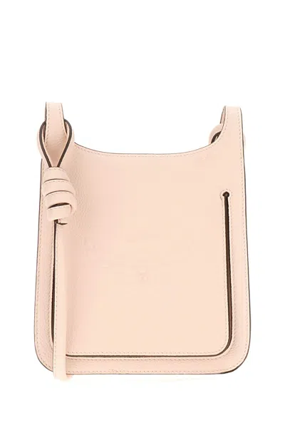 Mcm Pink Leather Mini Hummel Crossbody Bag In P7