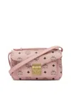 Mcm Shoulder Bags With Adjustable Strap And Gold-tone Hardware