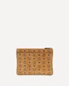 Mcm Pouch With Visetos Print In Brown