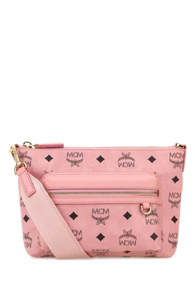 Mcm Printed Canvas Aren Crossbody Bag In Multi